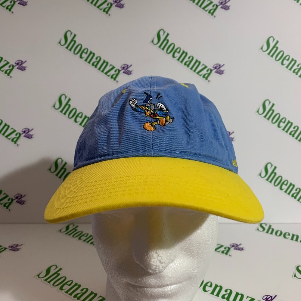 RSVLTS Hat Disney Store Donald Duck Snapback Cotton Blue Yellow Cap OSFM
